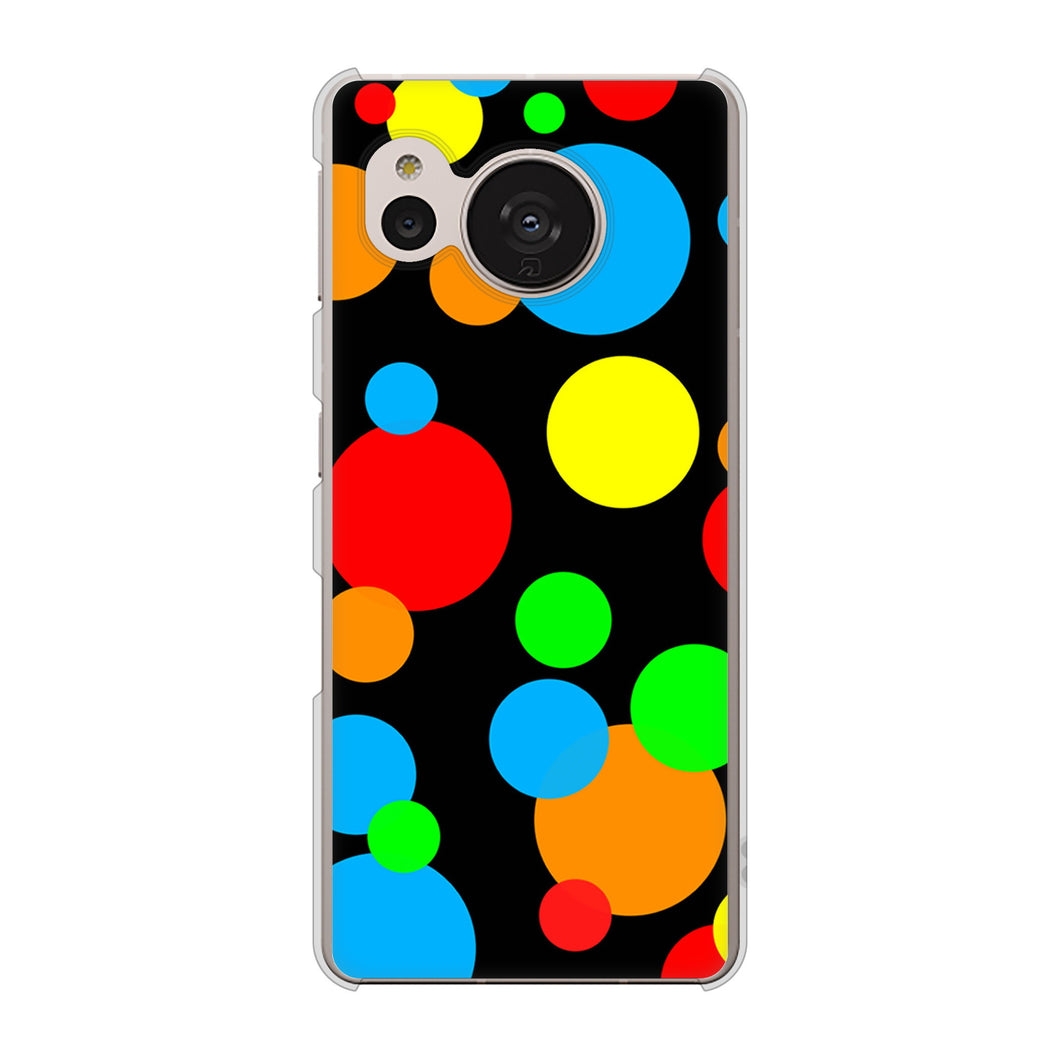 AQUOS sense7 SHG10 au 高画質仕上げ 背面印刷 ハードケース【076 シンプル(大阪のおばちゃん)】