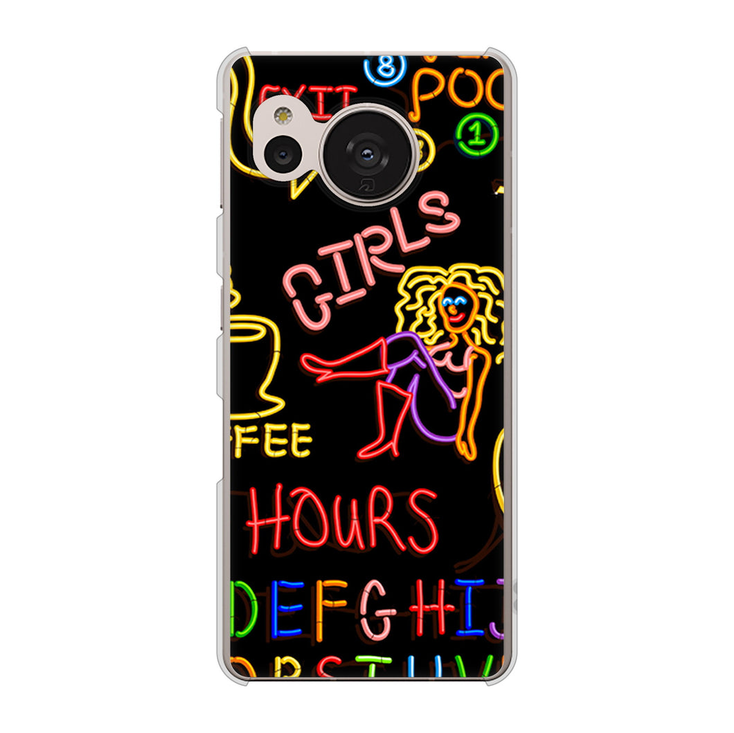 AQUOS sense7 SHG10 au 高画質仕上げ 背面印刷 ハードケース【284 カジノ】