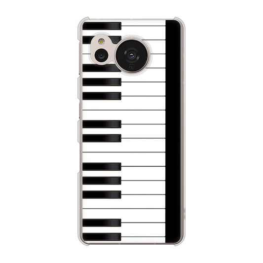 AQUOS sense7 SHG10 au 高画質仕上げ 背面印刷 ハードケース【292 ピアノ】