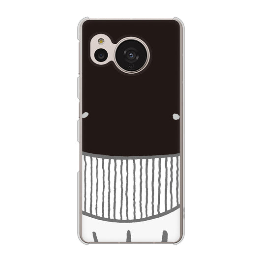 AQUOS sense7 SHG10 au 高画質仕上げ 背面印刷 ハードケース【355 くじら】