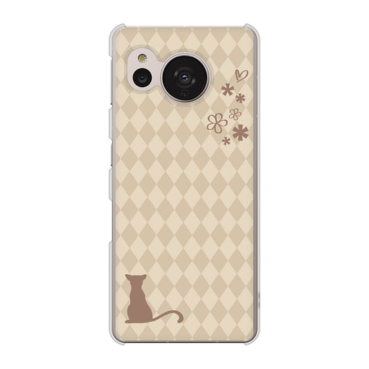 AQUOS sense7 SHG10 au 高画質仕上げ 背面印刷 ハードケース【516 ワラビー】