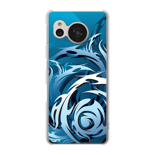 AQUOS sense7 SHG10 au 高画質仕上げ 背面印刷 ハードケース【731 ドラゴンサークル】