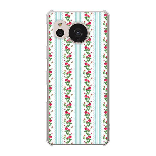 AQUOS sense7 SHG10 au 高画質仕上げ 背面印刷 ハードケース【744 イングリッシュガーデン(ブルー)】