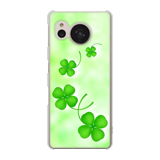 AQUOS sense7 SHG10 au 高画質仕上げ 背面印刷 ハードケース【VA819 まいおりる幸運】