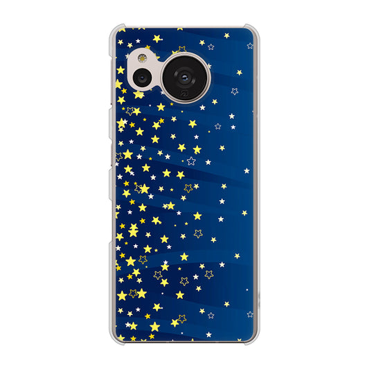 AQUOS sense7 SHG10 au 高画質仕上げ 背面印刷 ハードケース【VA842 満天の星空】