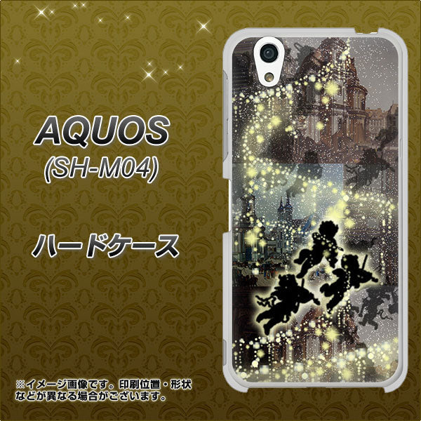 アクオス SH-M04 高画質仕上げ 背面印刷 ハードケース【253 天使の音楽隊】