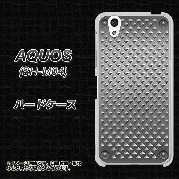アクオス SH-M04 高画質仕上げ 背面印刷 ハードケース【570 スタックボード】