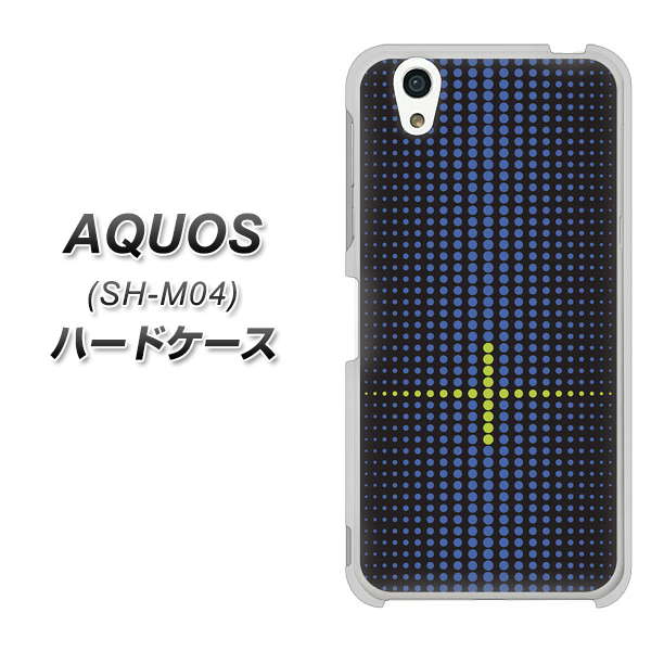 アクオス SH-M04 高画質仕上げ 背面印刷 ハードケース【IB907 グラデーションドット】