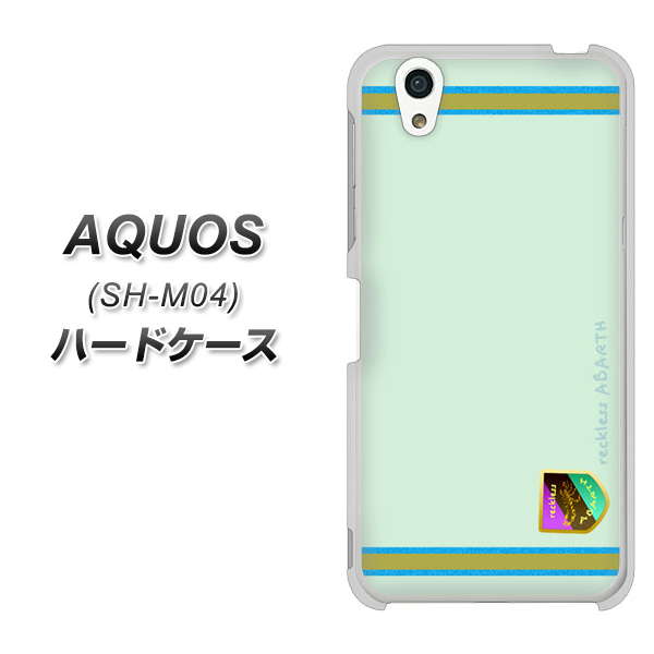 アクオス SH-M04 高画質仕上げ 背面印刷 ハードケース【YC938 アバルト09】