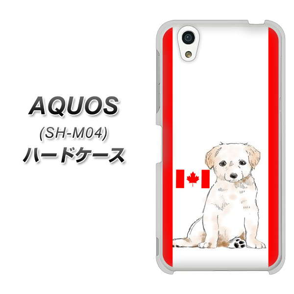 アクオス SH-M04 高画質仕上げ 背面印刷 ハードケース【YD824 ラブラドールレトリバー05】