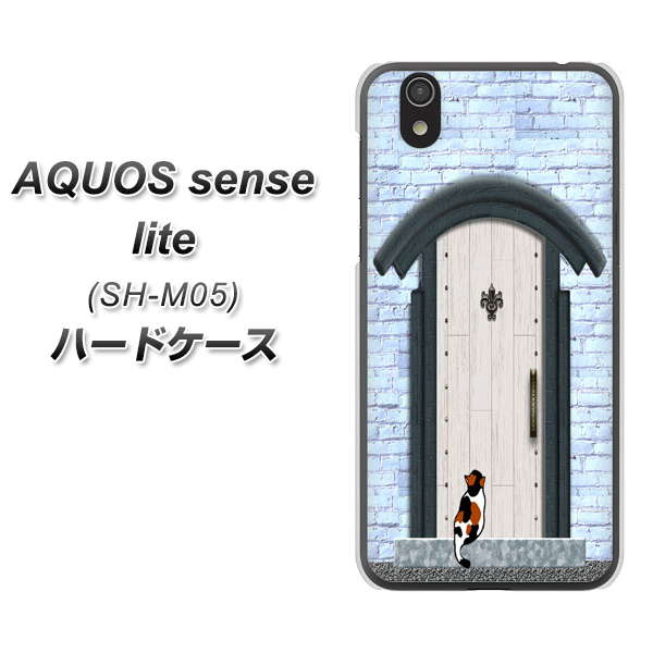 アクオス センス ライト SH-M05 高画質仕上げ 背面印刷 ハードケース【YA951 石ドア01】