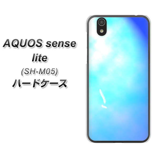 アクオス センス ライト SH-M05 高画質仕上げ 背面印刷 ハードケース【YJ291 デザイン 光】