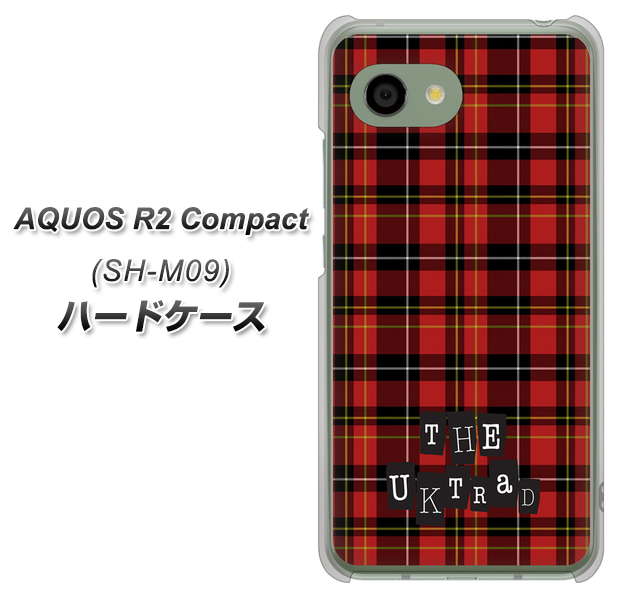 アクオス R2 コンパクト SH-M09 高画質仕上げ 背面印刷 ハードケース【547 THEチェック】