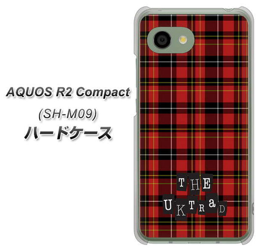 アクオス R2 コンパクト SH-M09 高画質仕上げ 背面印刷 ハードケース【547 THEチェック】
