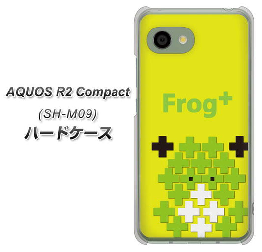 アクオス R2 コンパクト SH-M09 高画質仕上げ 背面印刷 ハードケース【IA806 Frog+】