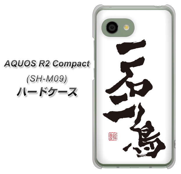 アクオス R2 コンパクト SH-M09 高画質仕上げ 背面印刷 ハードケース【OE844 一石二鳥】