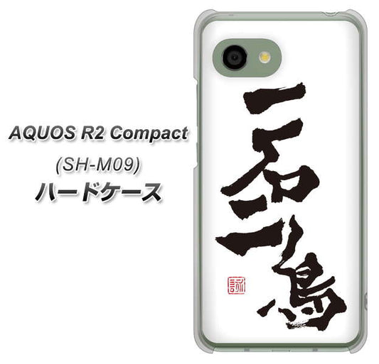 アクオス R2 コンパクト SH-M09 高画質仕上げ 背面印刷 ハードケース【OE844 一石二鳥】