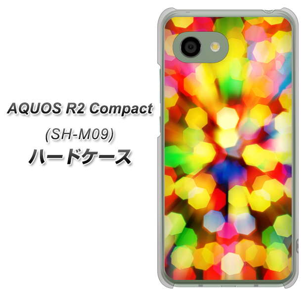 アクオス R2 コンパクト SH-M09 高画質仕上げ 背面印刷 ハードケース【VA874 未来へのワープ】
