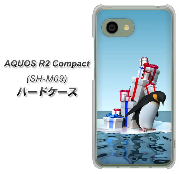 アクオス R2 コンパクト SH-M09 高画質仕上げ 背面印刷 ハードケース【XA805 人気者は辛い…】