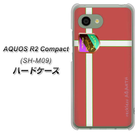 アクオス R2 コンパクト SH-M09 高画質仕上げ 背面印刷 ハードケース【YC934 アバルト05】