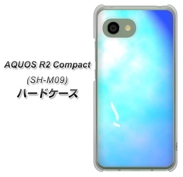 アクオス R2 コンパクト SH-M09 高画質仕上げ 背面印刷 ハードケース【YJ291 デザイン 光】