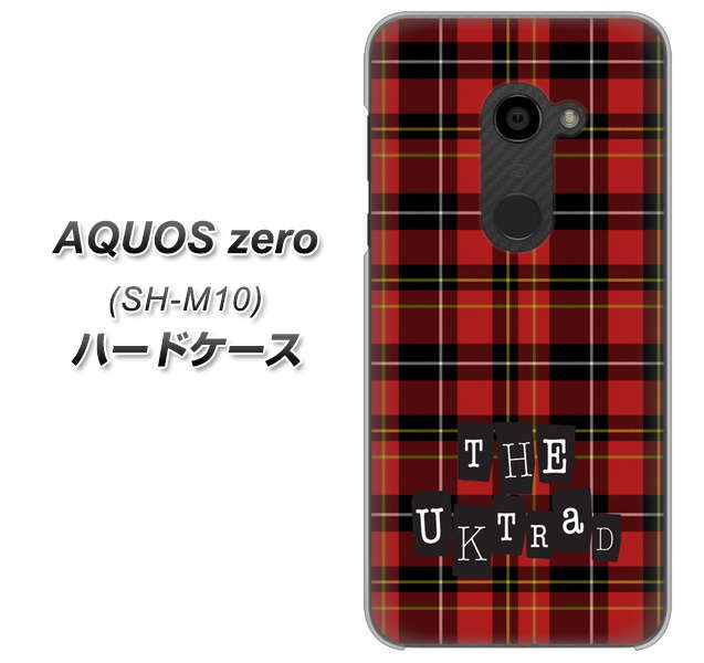 simフリー アクオスゼロ SH-M10 高画質仕上げ 背面印刷 ハードケース【547 THEチェック】
