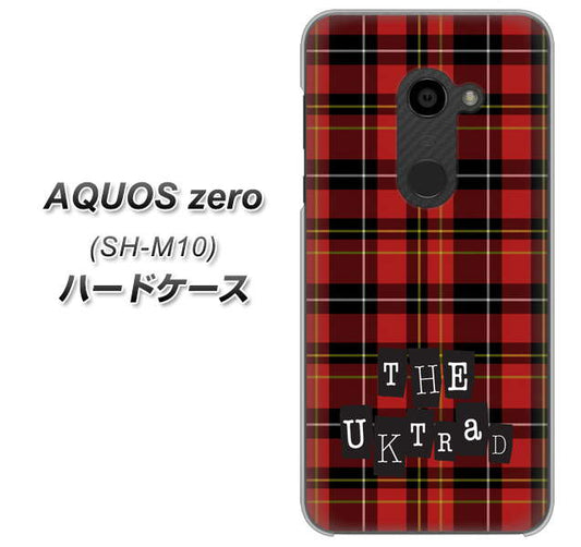 simフリー アクオスゼロ SH-M10 高画質仕上げ 背面印刷 ハードケース【547 THEチェック】