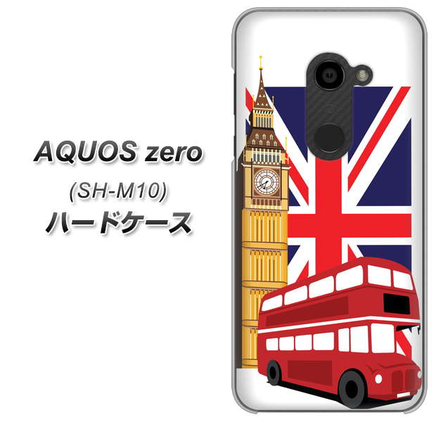 simフリー アクオスゼロ SH-M10 高画質仕上げ 背面印刷 ハードケース【573 イギリス】