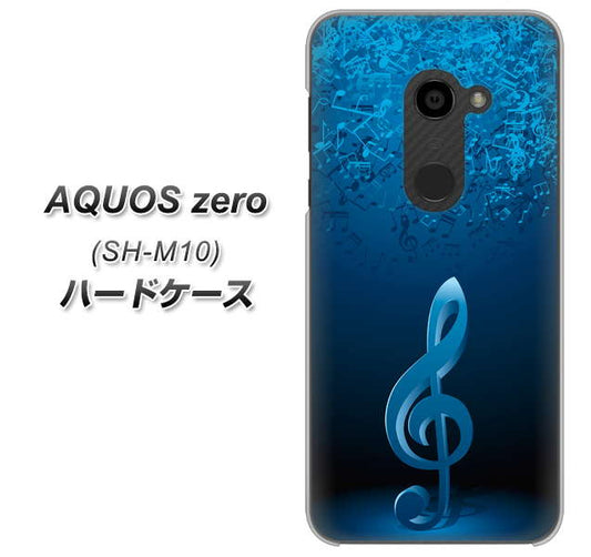 simフリー アクオスゼロ SH-M10 高画質仕上げ 背面印刷 ハードケース【588 オーケストラ】