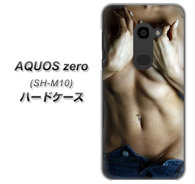 simフリー アクオスゼロ SH-M10 高画質仕上げ 背面印刷 ハードケース【602 ボディライン】