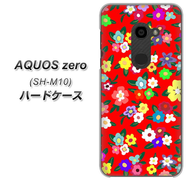 simフリー アクオスゼロ SH-M10 高画質仕上げ 背面印刷 ハードケース【780 リバティプリントRD】