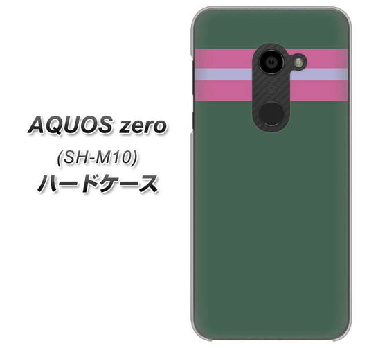simフリー アクオスゼロ SH-M10 高画質仕上げ 背面印刷 ハードケース【YC936 アバルト07】