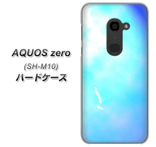 simフリー アクオスゼロ SH-M10 高画質仕上げ 背面印刷 ハードケース【YJ291 デザイン 光】