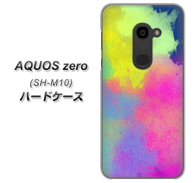 simフリー アクオスゼロ SH-M10 高画質仕上げ 背面印刷 ハードケース【YJ294 デザイン色彩】