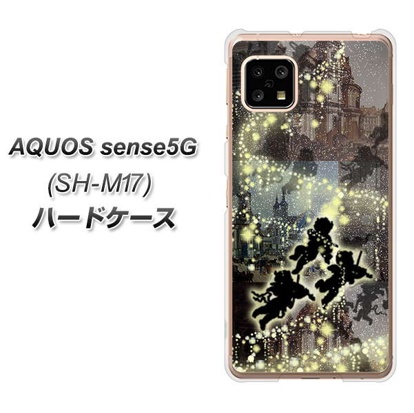 SIMフリー アクオスセンス5G SH-M17 高画質仕上げ 背面印刷 ハードケース【253 天使の音楽隊】
