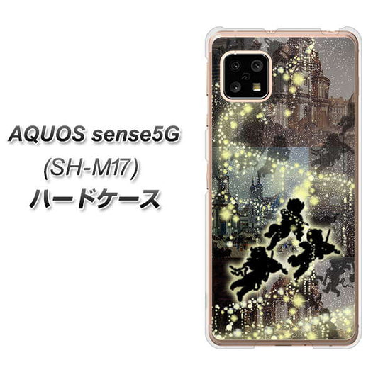 SIMフリー アクオスセンス5G SH-M17 高画質仕上げ 背面印刷 ハードケース【253 天使の音楽隊】