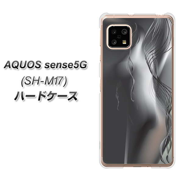SIMフリー アクオスセンス5G SH-M17 高画質仕上げ 背面印刷 ハードケース【566 ボディウォール】