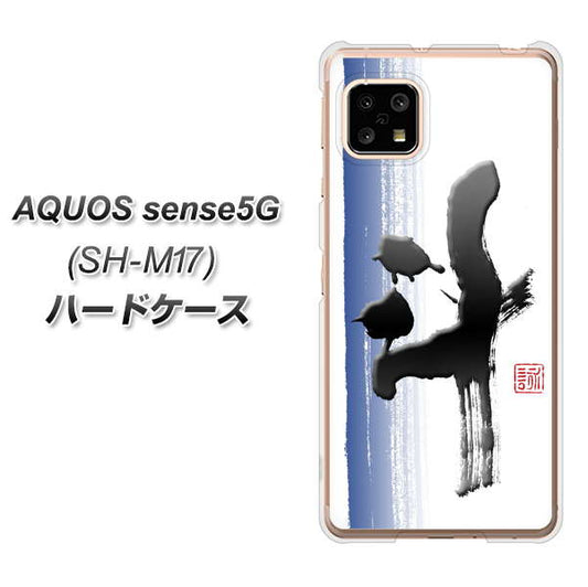 SIMフリー アクオスセンス5G SH-M17 高画質仕上げ 背面印刷 ハードケース【OE829 斗】