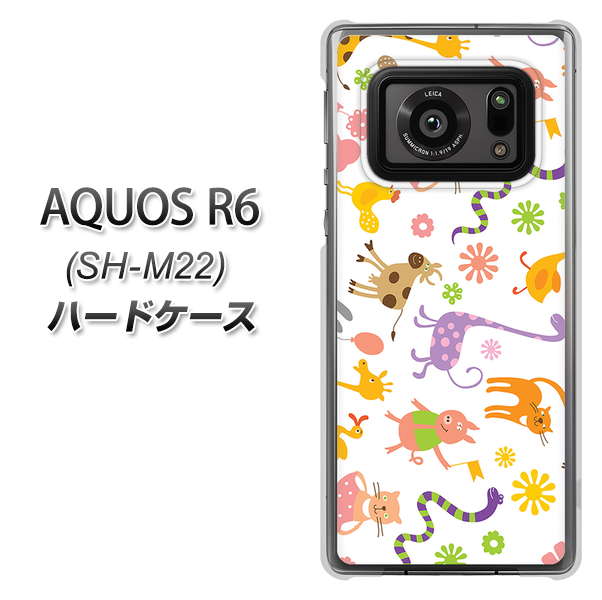 SIMフリー アクオスR6 SH-M22 高画質仕上げ 背面印刷 ハードケース【134 Harry up!】