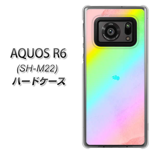 SIMフリー アクオスR6 SH-M22 高画質仕上げ 背面印刷 ハードケース【YJ287 デザイン】