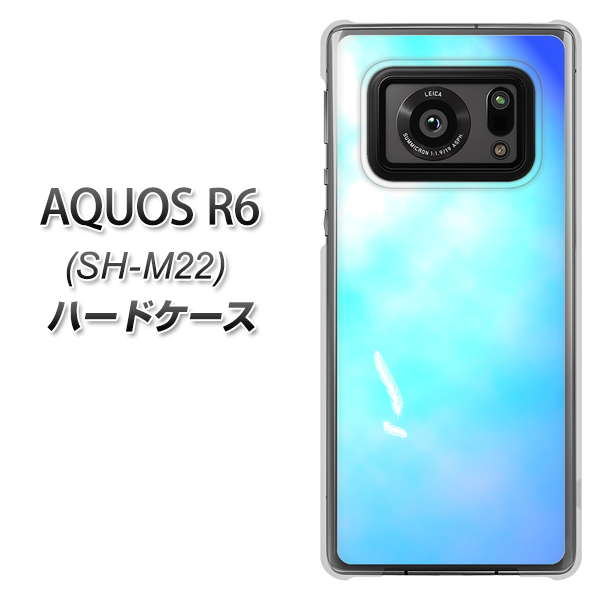 SIMフリー アクオスR6 SH-M22 高画質仕上げ 背面印刷 ハードケース【YJ291 デザイン 光】