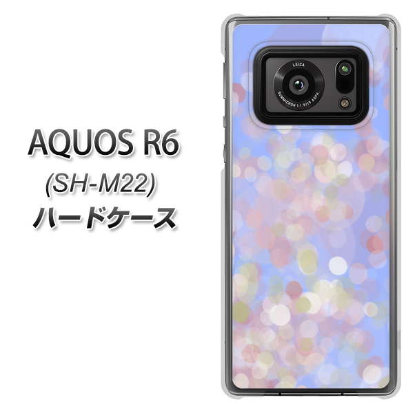 SIMフリー アクオスR6 SH-M22 高画質仕上げ 背面印刷 ハードケース【YJ293 デザイン】