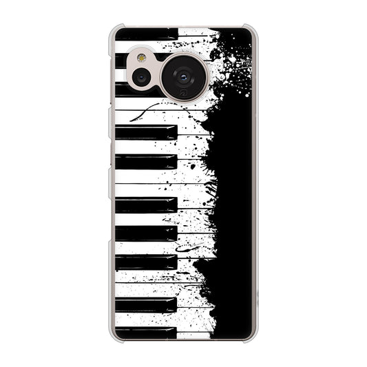 AQUOS sense7 SH-M24 楽天モバイル 高画質仕上げ 背面印刷 ハードケース【611 クラッシュピアノ】