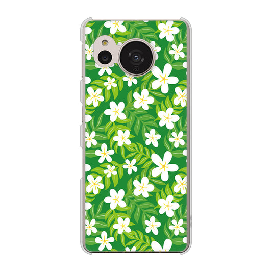 AQUOS sense7 SH-M24 楽天モバイル 高画質仕上げ 背面印刷 ハードケース【760 ジャスミンの花畑】