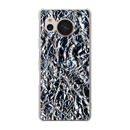 AQUOS sense7 SH-M24 楽天モバイル 高画質仕上げ 背面印刷 ハードケース【EK835 スタイリッシュアルミシルバー】