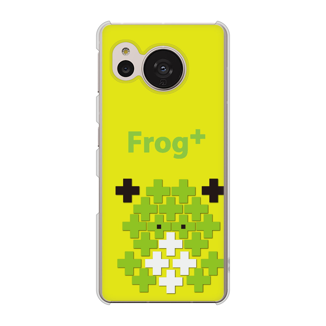 AQUOS sense7 SH-M24 楽天モバイル 高画質仕上げ 背面印刷 ハードケース【IA806 Frog+】