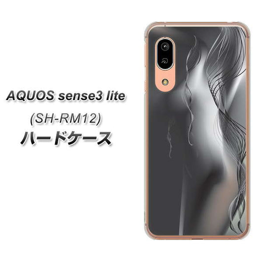 アクオス センス3 ライト SH-RM12 高画質仕上げ 背面印刷 ハードケース【566 ボディウォール】