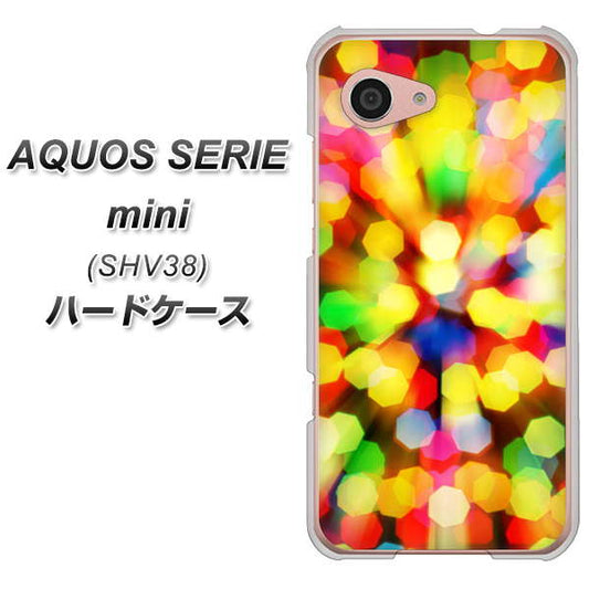 au アクオス セリエ ミニ SHV38 高画質仕上げ 背面印刷 ハードケース【VA874 未来へのワープ】