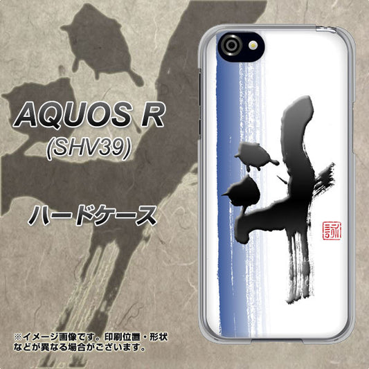 au アクオスR SHV39 高画質仕上げ 背面印刷 ハードケース【OE829 斗】