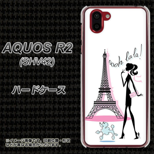 au アクオス R2 SHV42 高画質仕上げ 背面印刷 ハードケース【377 エレガント】